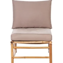 CERRETO - Loungeset 5-zits - Taupe - Bamboe