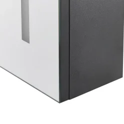 CHABUNCO - Badkamermeubel - Zwart - Multiplex