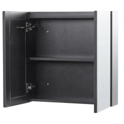 CHABUNCO - Badkamermeubel - Zwart - Multiplex