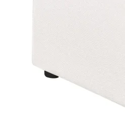 CHALLANS - Bed met opbergruimte - Off-white - 140 x 200 cm - Stof