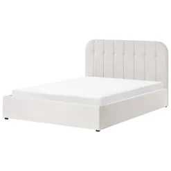 CHALLANS - Bed met opbergruimte - Off-white - 140 x 200 cm - Stof