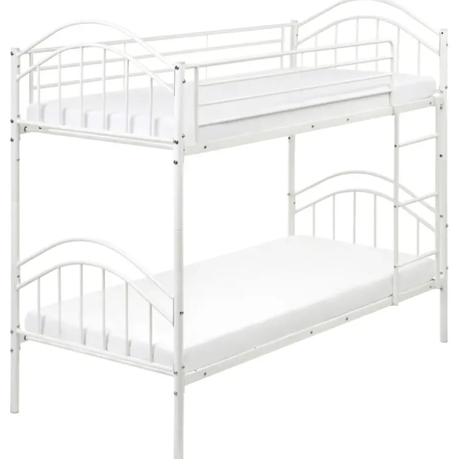 CHARTRES - Stapelbed - Wit - 90 x 200 cm - Metaal