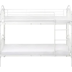 CHARTRES - Stapelbed - Wit - 90 x 200 cm - Metaal