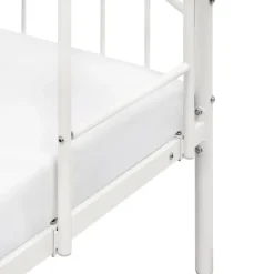 CHARTRES - Stapelbed - Wit - 90 x 200 cm - Metaal