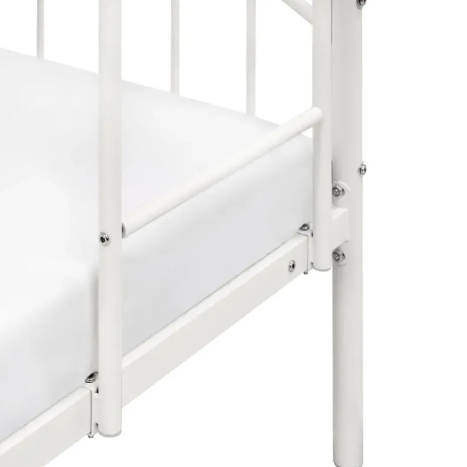 CHARTRES - Stapelbed - Wit - 90 x 200 cm - Metaal