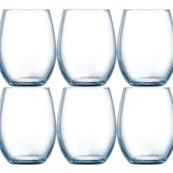 Chef & Sommelier Drinkglazen - 6x stuks - glas - 440 ml