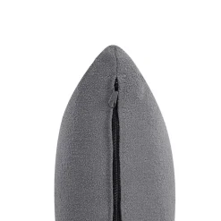 CHEVANNES - Chaise longue - Donkergrijs - Bouclé