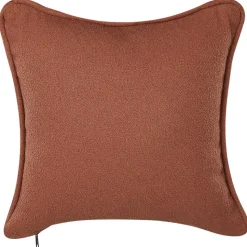 CHEVANNES - Chaise longue - Donkerrood - Bouclé