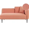 CHEVANNES - Chaise longue - Roze - - Polyester