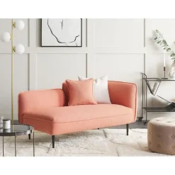 CHEVANNES - Chaise longue - Roze - - Polyester