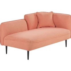 CHEVANNES - Chaise longue - Roze - - Polyester
