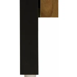 Chris - Badmeubel 61 cm 2-deurs eiken/zwart