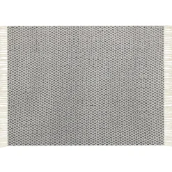 CHYAMA - Plaid - Zwart - 125 x 150 cm - Katoen
