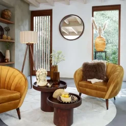 Cilinder lampenkap Disli - Crème - Ø40cm