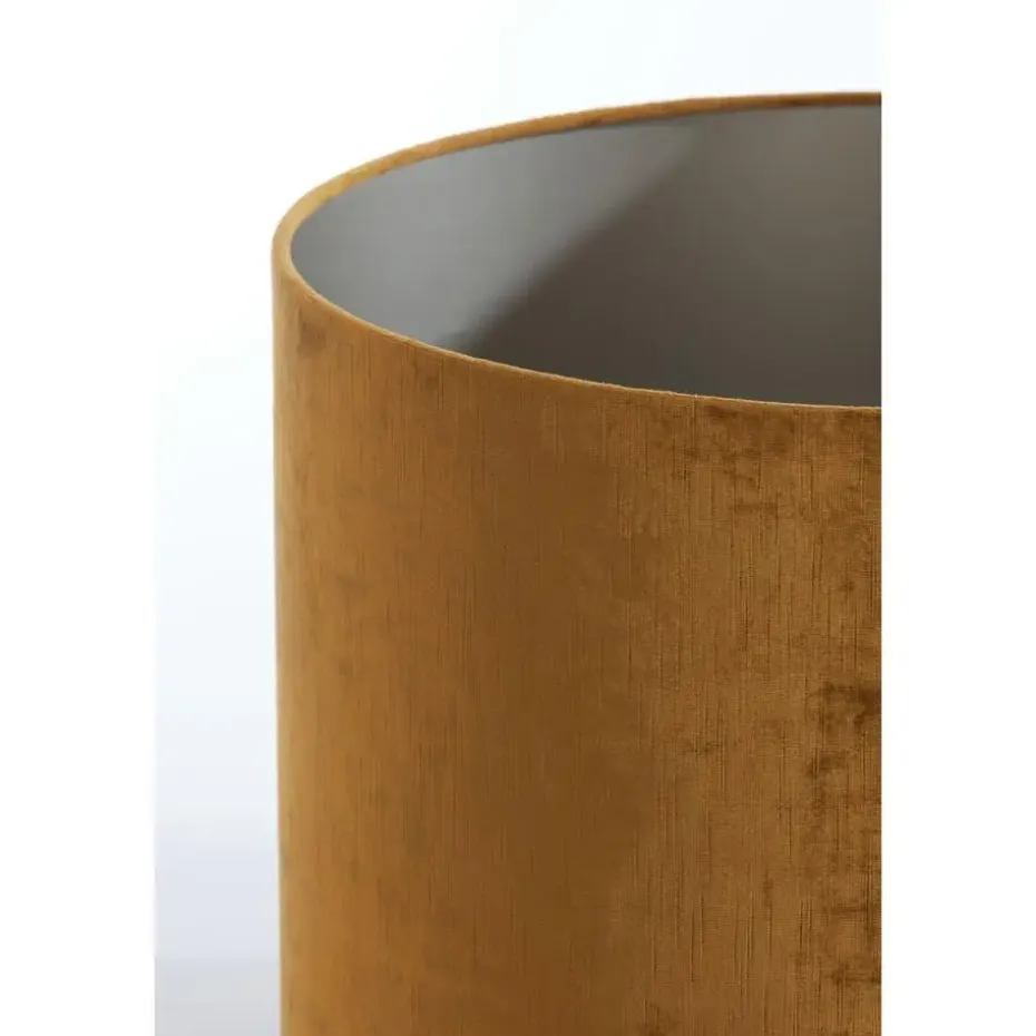 Cilinder Lampenkap Gemstone - Goud - Ø50x38cm