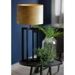 Cilinder Lampenkap Gemstone - Brons - Ø30x21cm