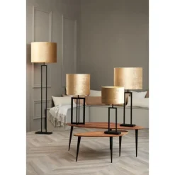 Cilinder Lampenkap Gemstone - Brons - Ø40x30cm