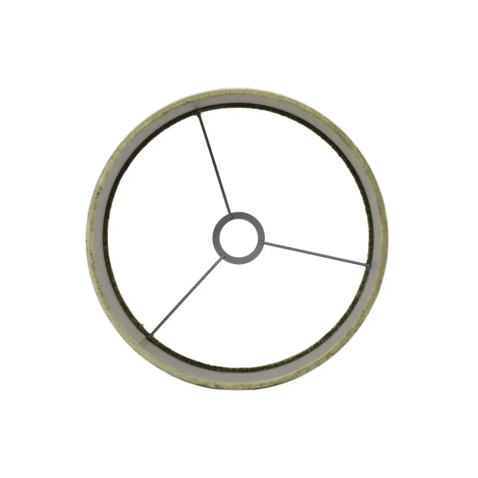 Cilinder Lampenkap Gemstone - Olijfgroen - Ø30x21cm