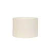 Cilinder Lampenkap Livigno - Eiwit - Ø30 x 21 cm