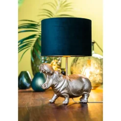 Cilinder Lampenkap Velours - Dutch Green - Ø30x21cm