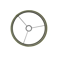 Cilinder Lampenkap Velours - Olive Green - Ø30x21cm