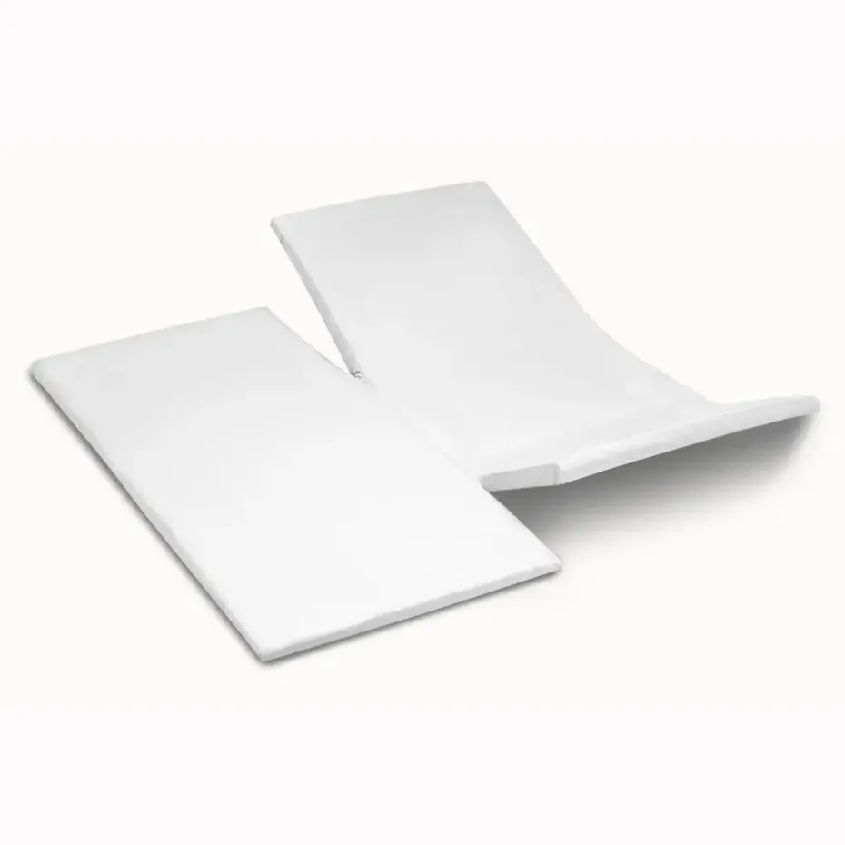 Cinderella - Topper Molton Hoeslaken met dubbele split (tot 15 cm) -