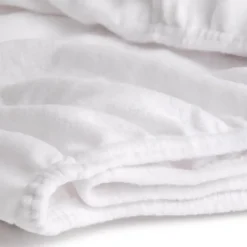 Cinderella - Topper Molton Hoeslaken met dubbele split (tot 15 cm) -