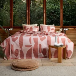 Cinderella Barista - Dekbedovertrek - Katoen - 200x200/220 cm - Roze