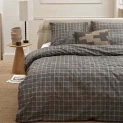 Cinderella Brecht - Dekbedovertrek - Katoen - 260x200/220 cm - Antraciet