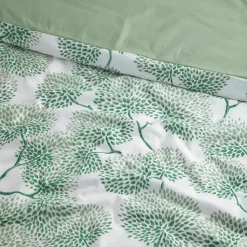 Cinderella dekbedovertrek Branche - Katoen - 240x200/220 cm - Green