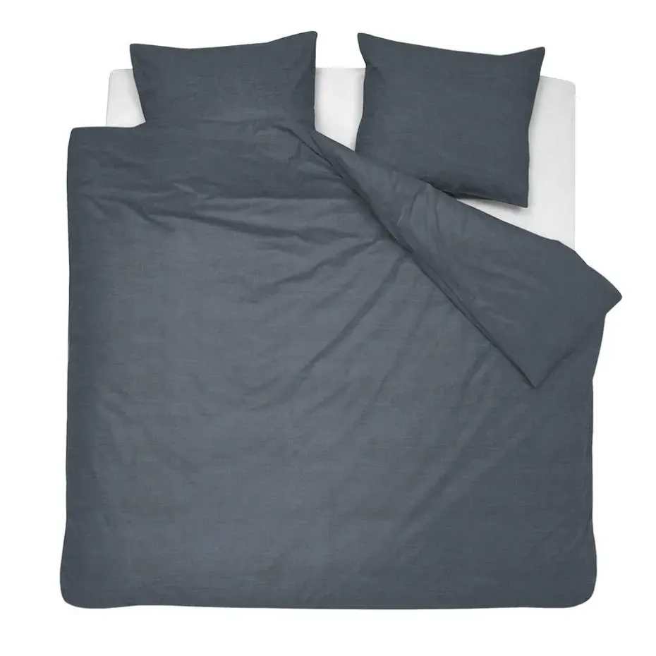 Cinderella dekbedovertrek Lyn - Katoen - 260x200/220 cm - Antraciet