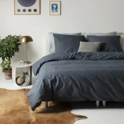 Cinderella dekbedovertrek Lyn - Katoen - 260x200/220 cm - Antraciet