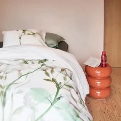 Cinderella Sereen Dekbedovertrek Satijn Wit-Lits-jumeaux (240 x 200/220 cm)