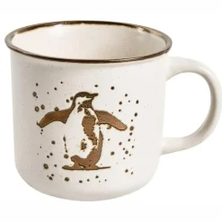 CINNAMON - 16-delige serviesset - Gebroken wit - Steengoed