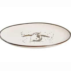 CINNAMON - 16-delige serviesset - Gebroken wit - Steengoed