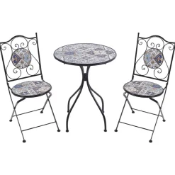 CIVITA - Balkonset - Zwart - Metaal