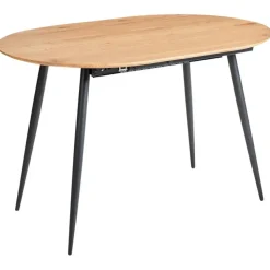 CLAVET - Uitschuifbare eettafel - Lichtbruin - MDF