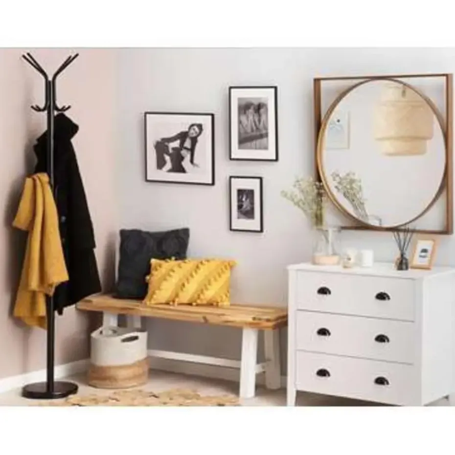 CLAXTON - Kapstok - Zwart - Staal