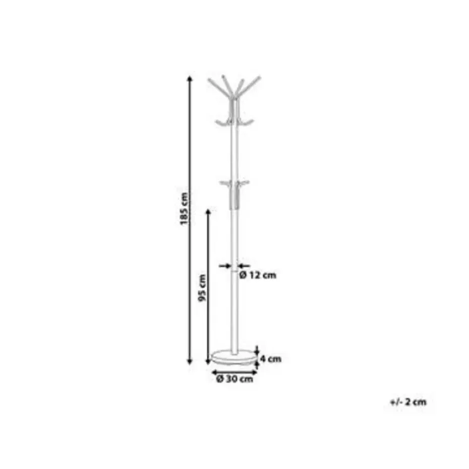 CLAXTON - Kapstok - Zwart - Staal