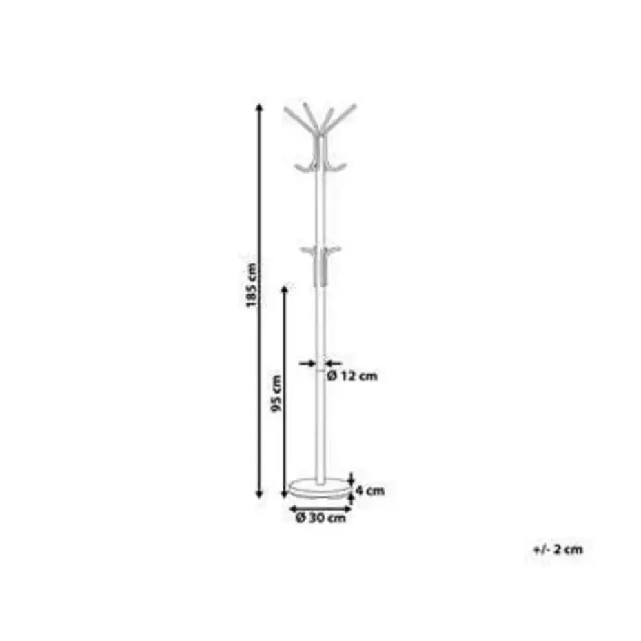CLAXTON - Kapstok - Zwart - Staal