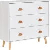 CLOUDY - Commode - Wit/Lichthout - MDF