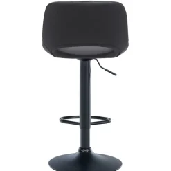 CLP Barkruk Camden Kunstleer - zwart