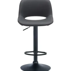 CLP Barkruk Camden Kunstleer - zwart