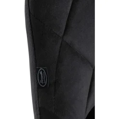 CLP Barkruk Lazio zwart Frame - Stof - zwart