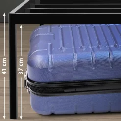 CLP Bed Hamlin 41x200x200 cm - zwart