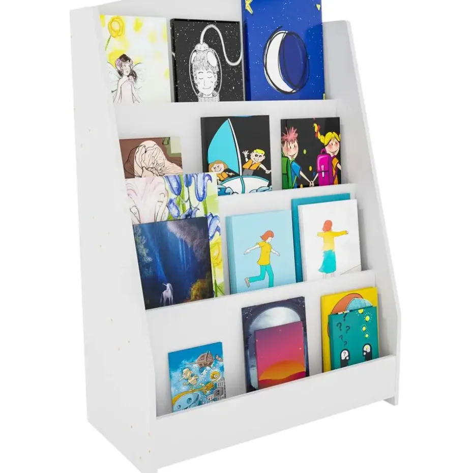 CLP Boekenkast Melfa Hout - wit