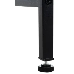 CLP Bureau Oviedo 76x120x60 cm - zwart/bruin