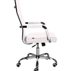 CLP Bureaustoel Amadora Kunstleer - wit