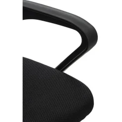 CLP Bureaustoel Auburn zwart Frame - Microfiber - zwart