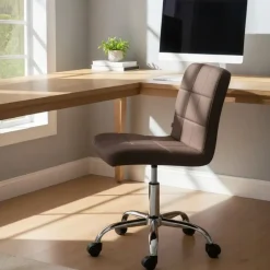 CLP Bureaustoel Darfield Stof - bruin